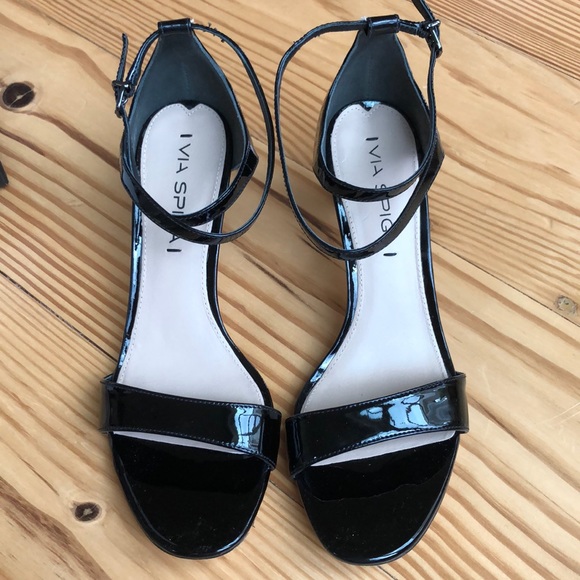 Via Spiga black patent kitten heel - Picture 3 of 4